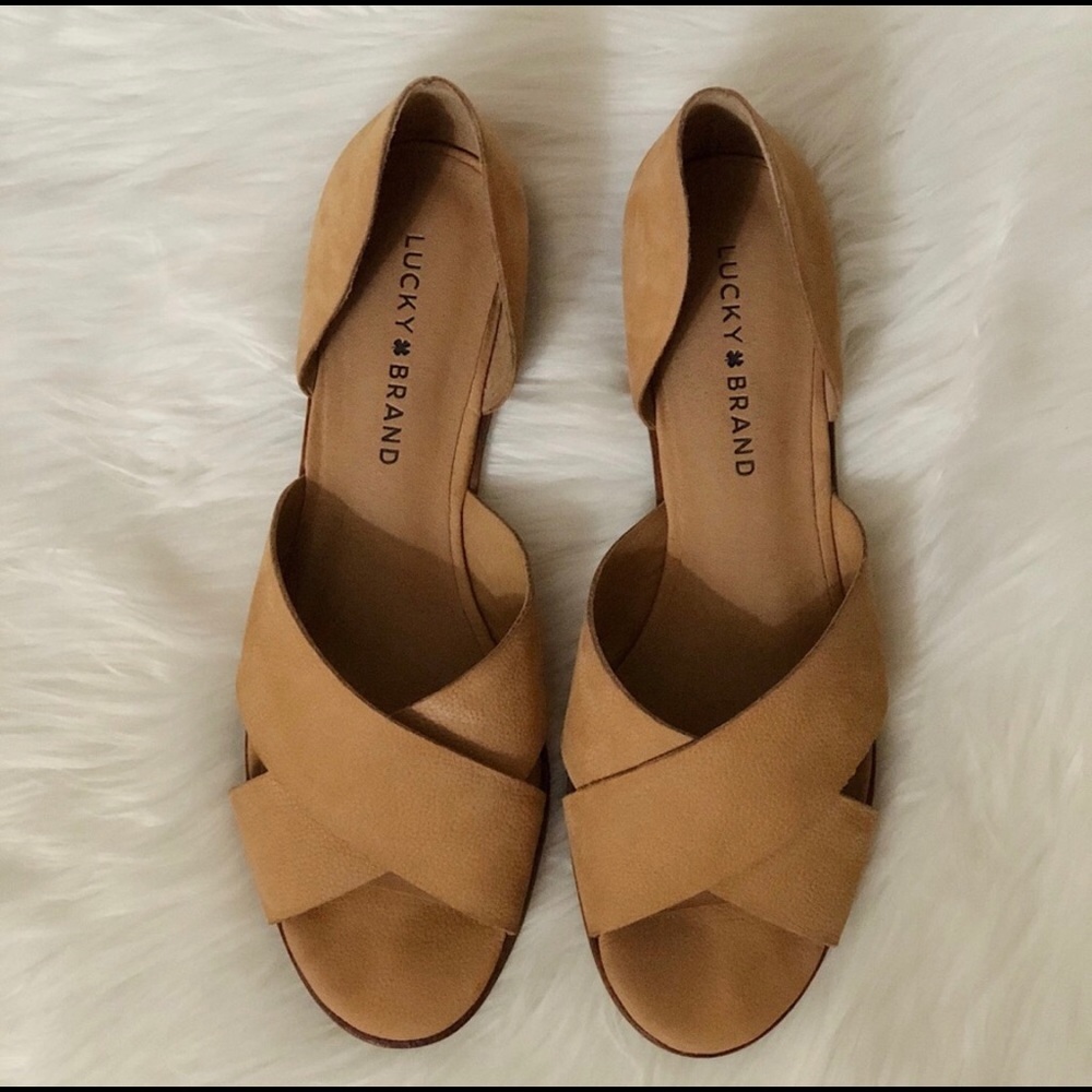 Lucky Brand Gallah Flat Crisscross Sandal